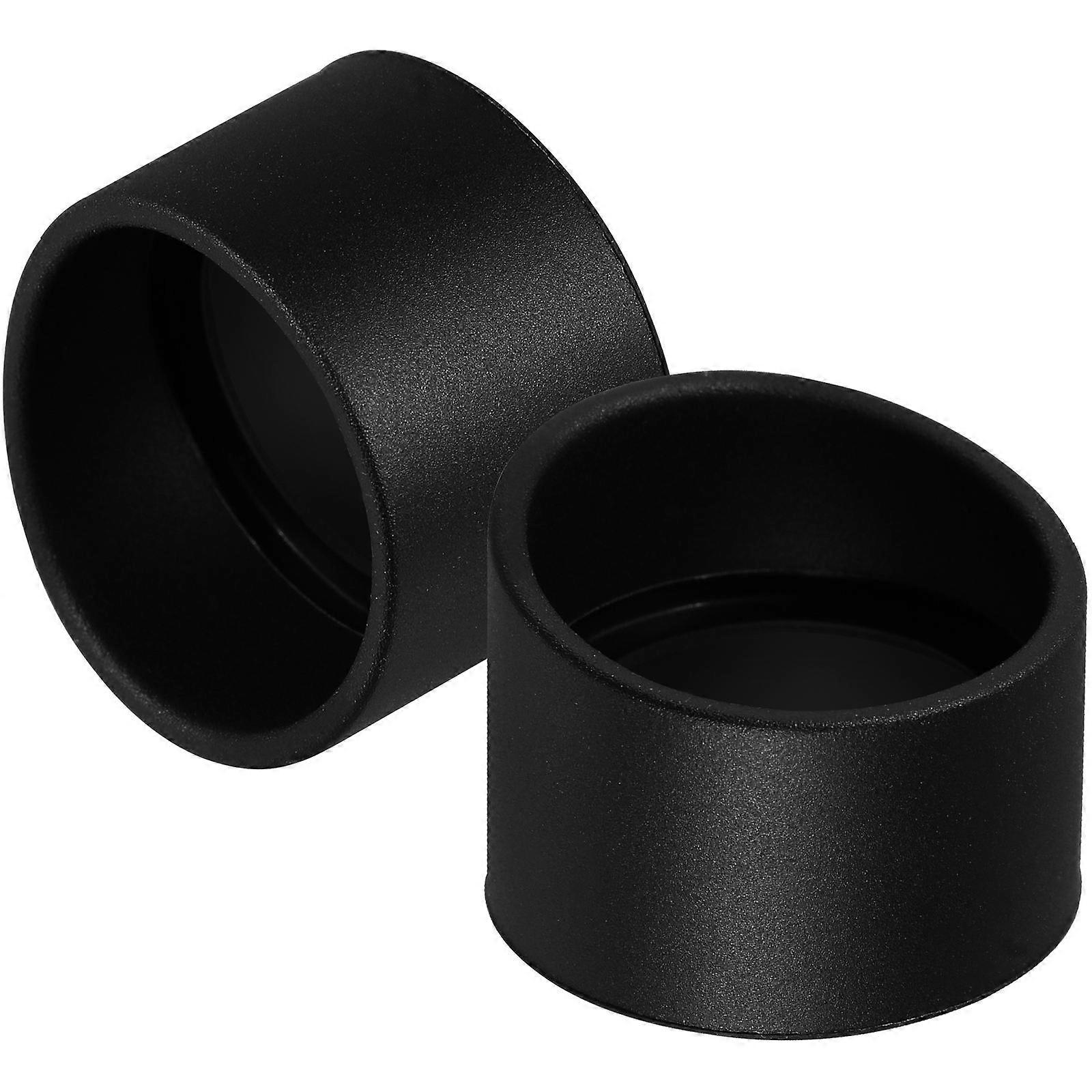 2 Pcs Rubber Eye Shield 33mm Eye Guards Cups Eyepiece Covers for Microscope