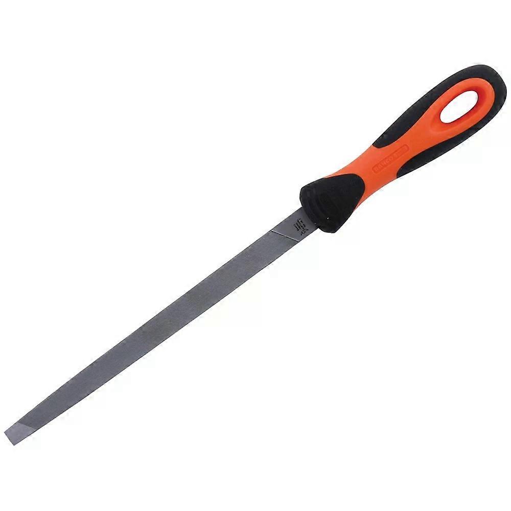 Handled Three-Square Second Cut File 200mm (8in)