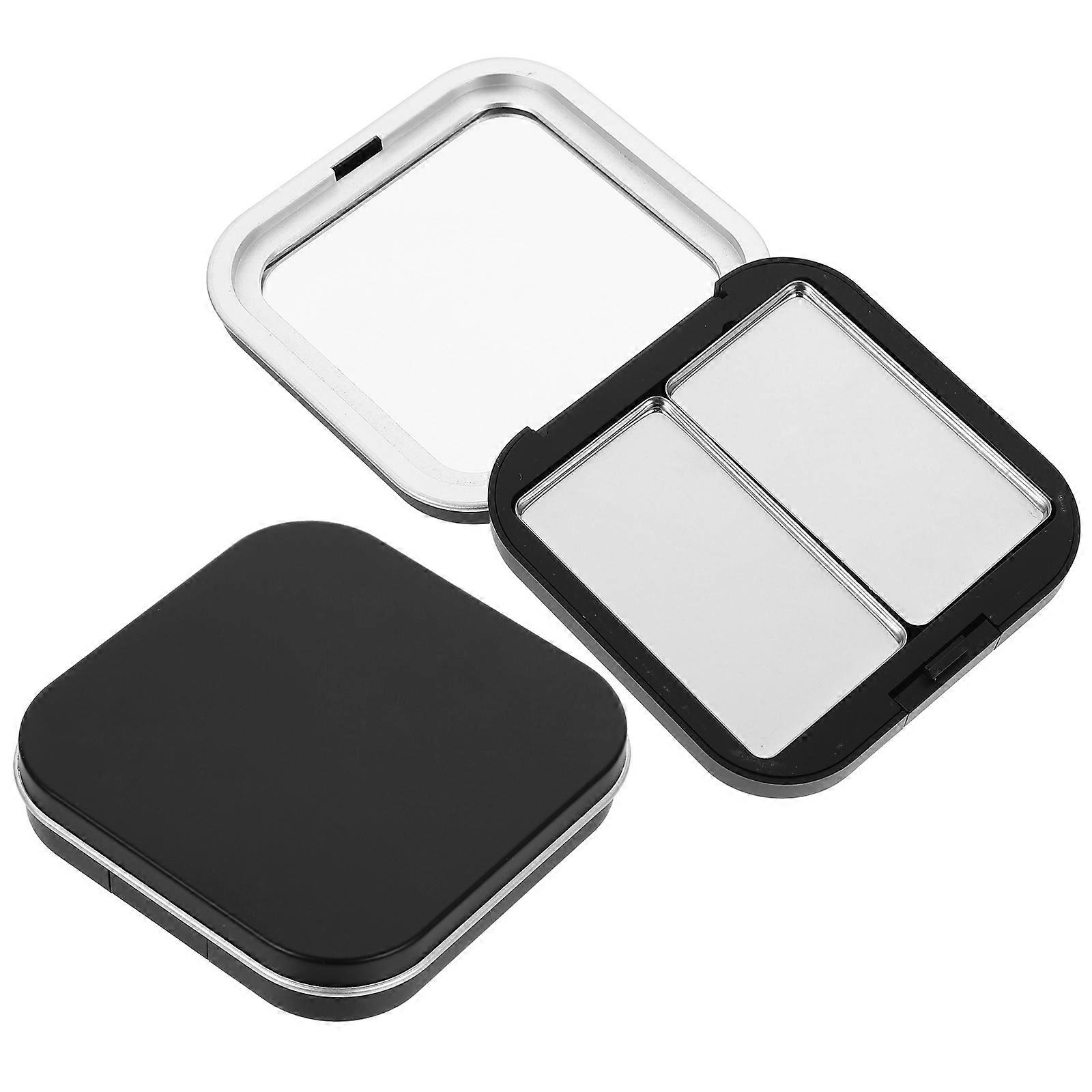 2pcs Empty Makeup Palettes Eyeshadow Palettes Containers
