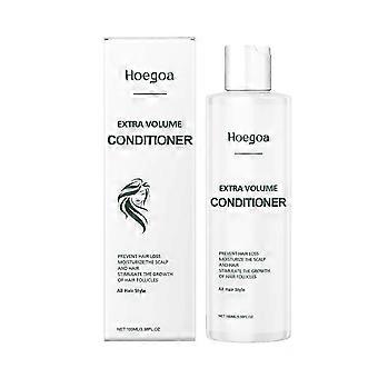 Hoegoa voedende conditioner voor het haar hydrateert, verzorgt en herstelt droog en pluizig haar. Hydraterende conditioner.