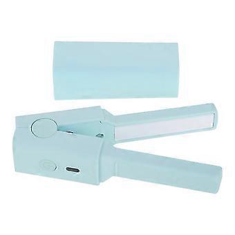 Mini piastra per capelli senza fili per casa e dormitorio, doppia funzionalità, temperatura costante, metallo e plastica, 1 pezzo
