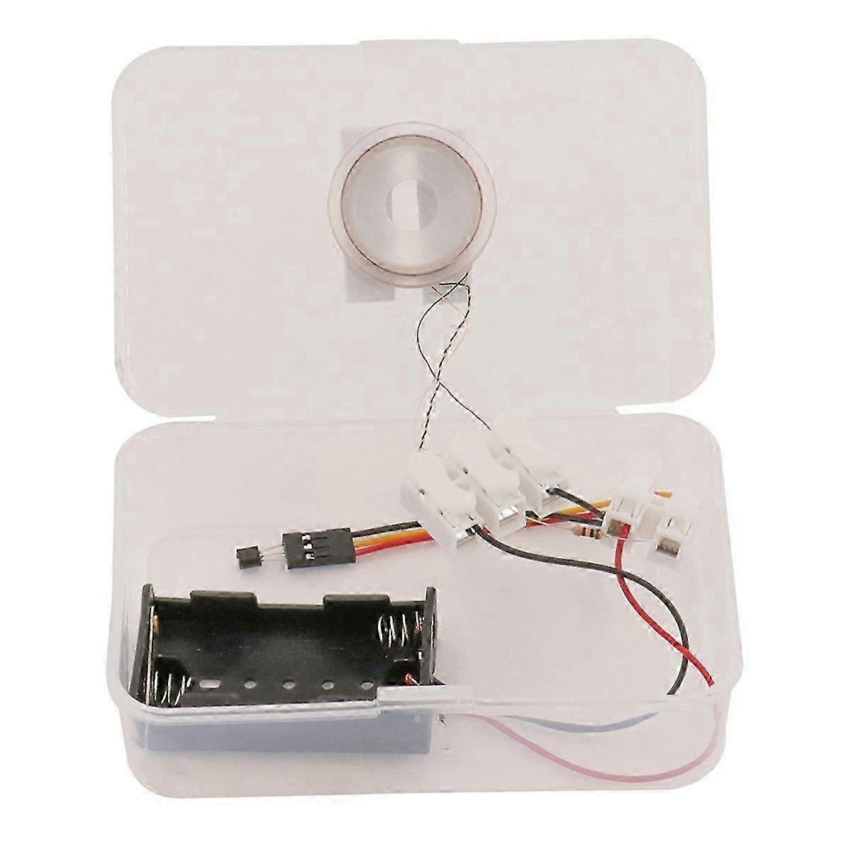 Electromagnetic Experiment with Space Separation and Electricity Extraction DIY Technology School E