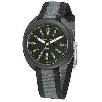 JACQUES FAREL Youth Watch Wristwatch Analog Quartz Boys Kids Textile Ribbon STH 11