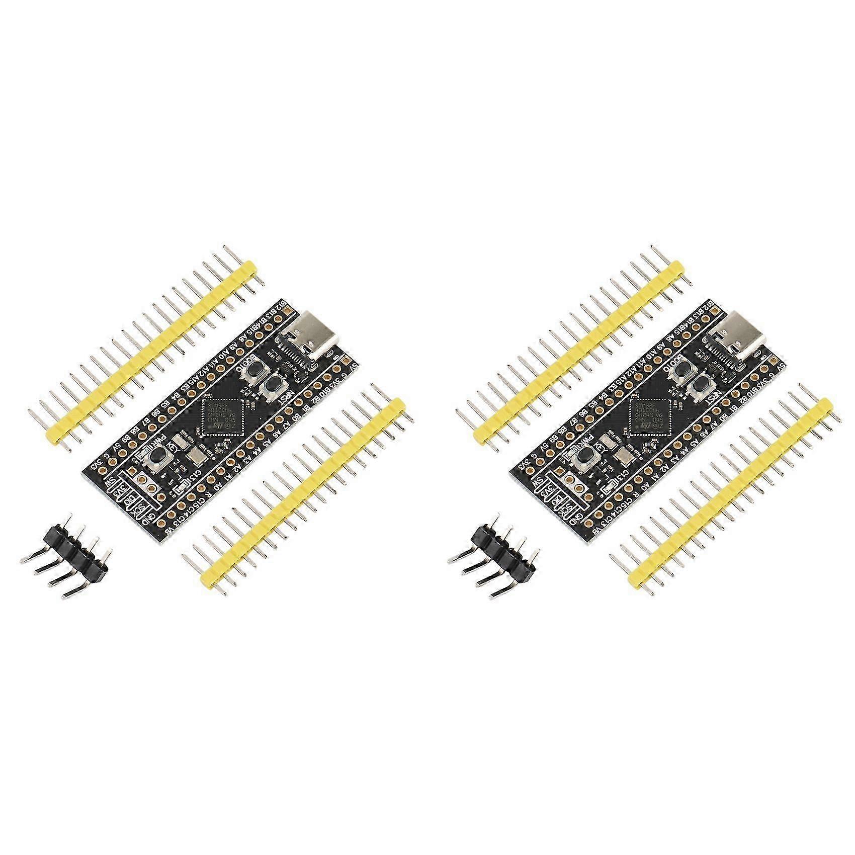 2X STM32F401 Development Board, STM32F401CEU6 STM32F4 Learning Board, Support compatible withMicroPython/Arduino Programming