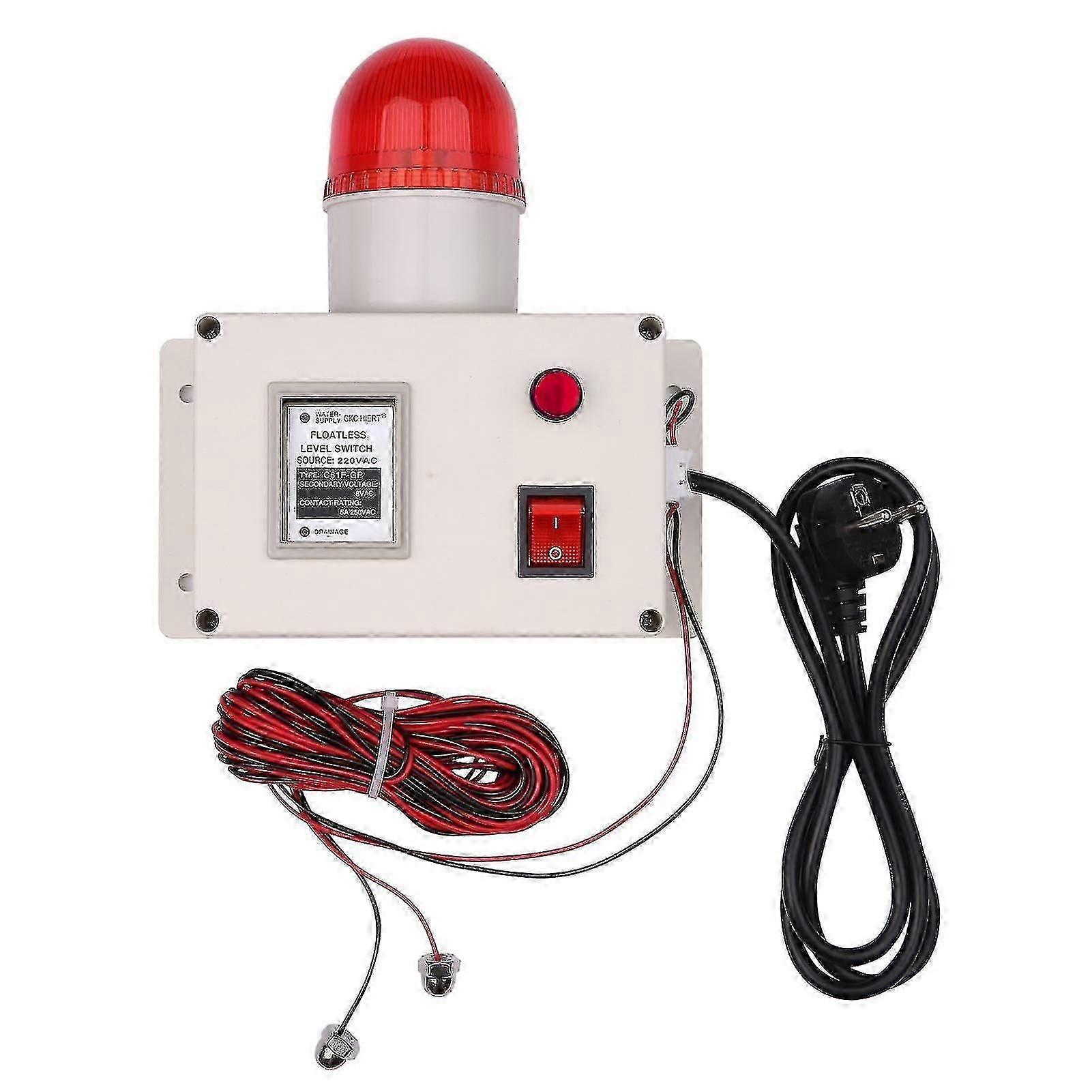 Water Level Indicator Alarm with High Low Level Detection Sensor