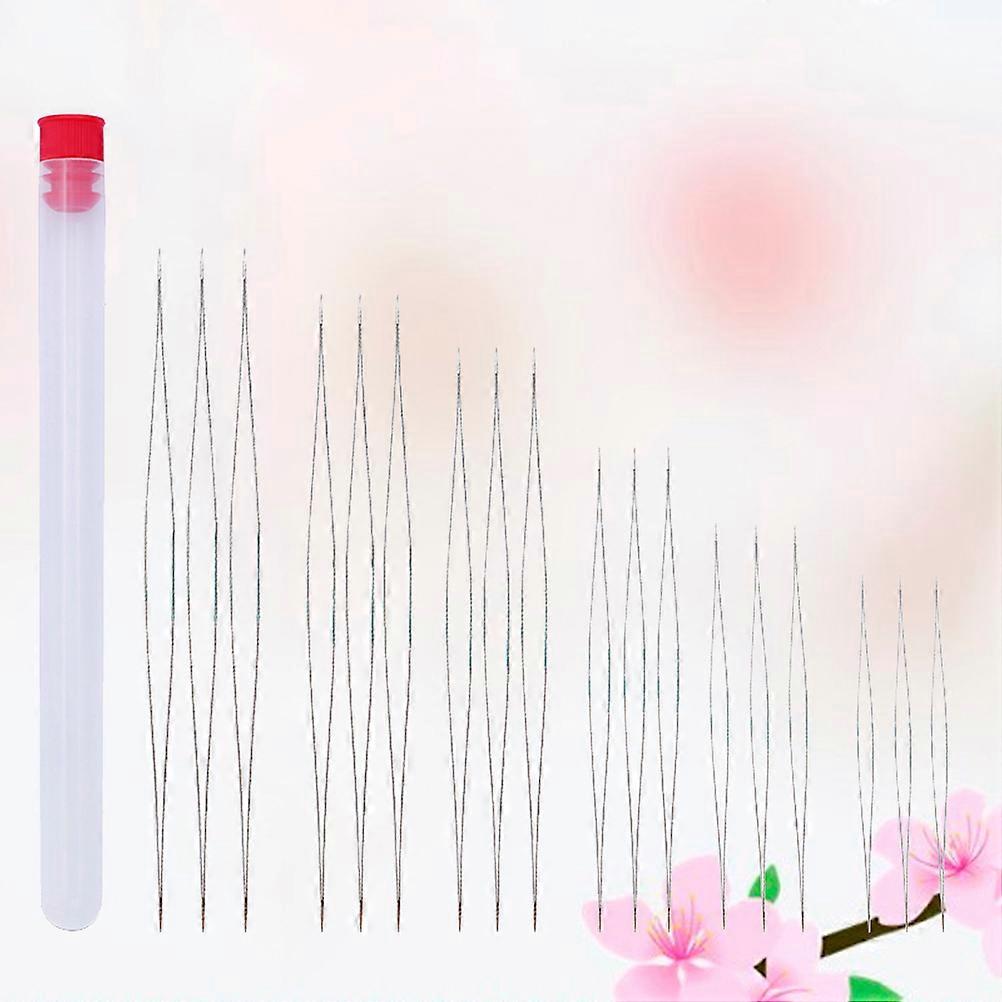 Bead Threader Sewing Needles Set for Stitching 18Pcs Handwork Kit