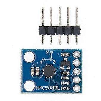 2Pcs -273 3V-5V HMC5883L Triple Axis Compass Magnetometer Sensor Module Three Axis Magnetic Field M