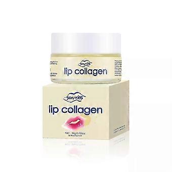 Lip Sleeping Mask, Collagen Lip Mask Overnight, Lip Balm for Lip Wrinkle Repair and Plumping, Natural Hydration for Smooth Lips