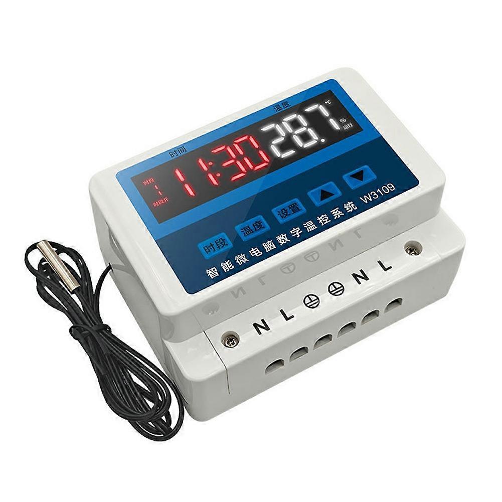 W3109 Digital Temperature Controller Hot/Cold Switch Timed Temperature Switch 220V 5000W Temperature Controller Switch