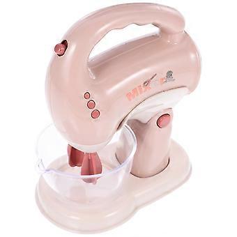 Kids Playing Electric Mixer Toy Plastic Pretend Play Blender Simulation