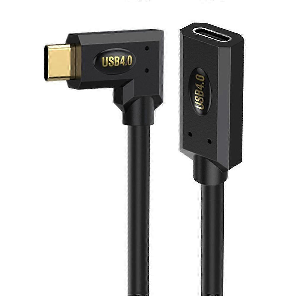 USB4 8K 240W Right-Angle Extender