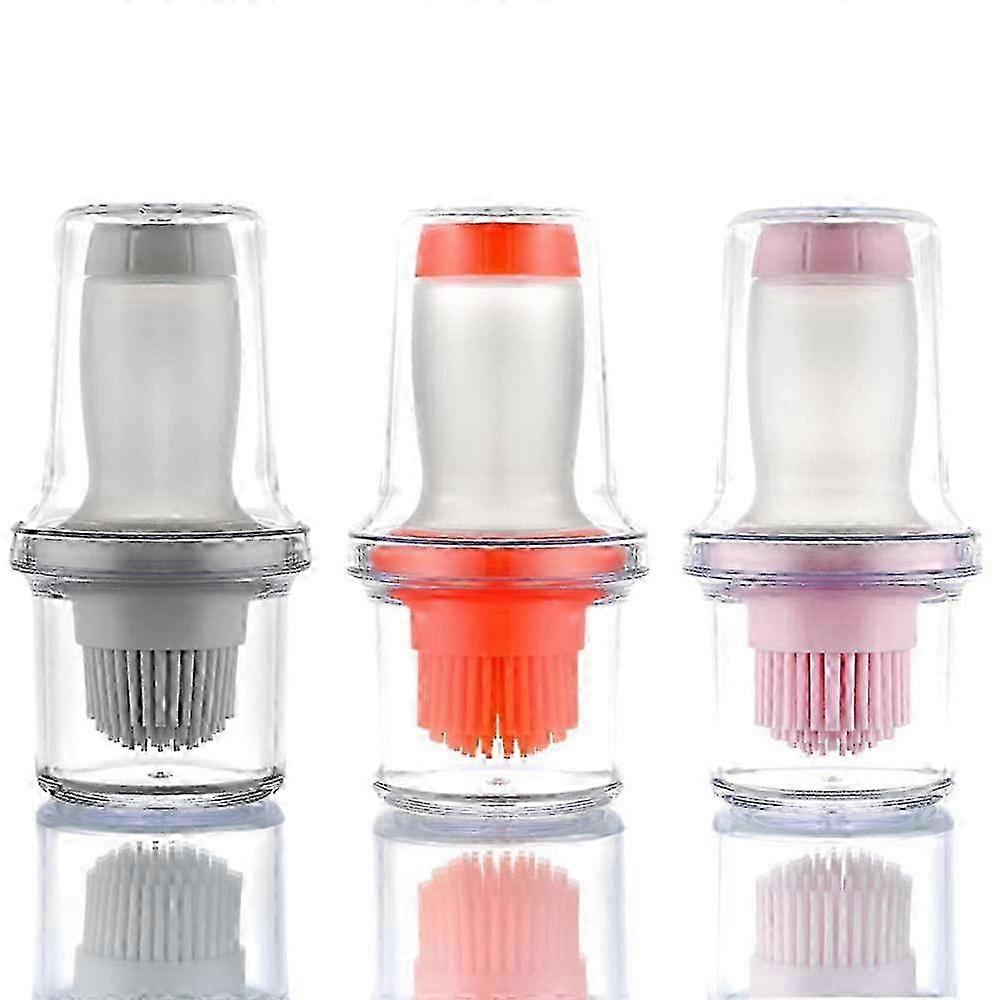 Silicone Oil Bottles With Brush Set