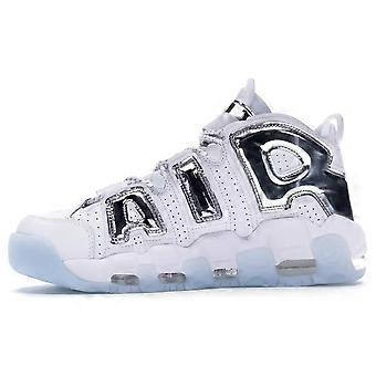 Nike Air More Uptempo Chrome Branco Feminino 917593-100