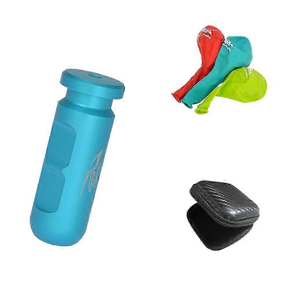 KEEP DIVING Frenzel Ear Equalization Training Tool Ear Equalization Auxiliary Practice Tool compatible with Diving Freediving Blue