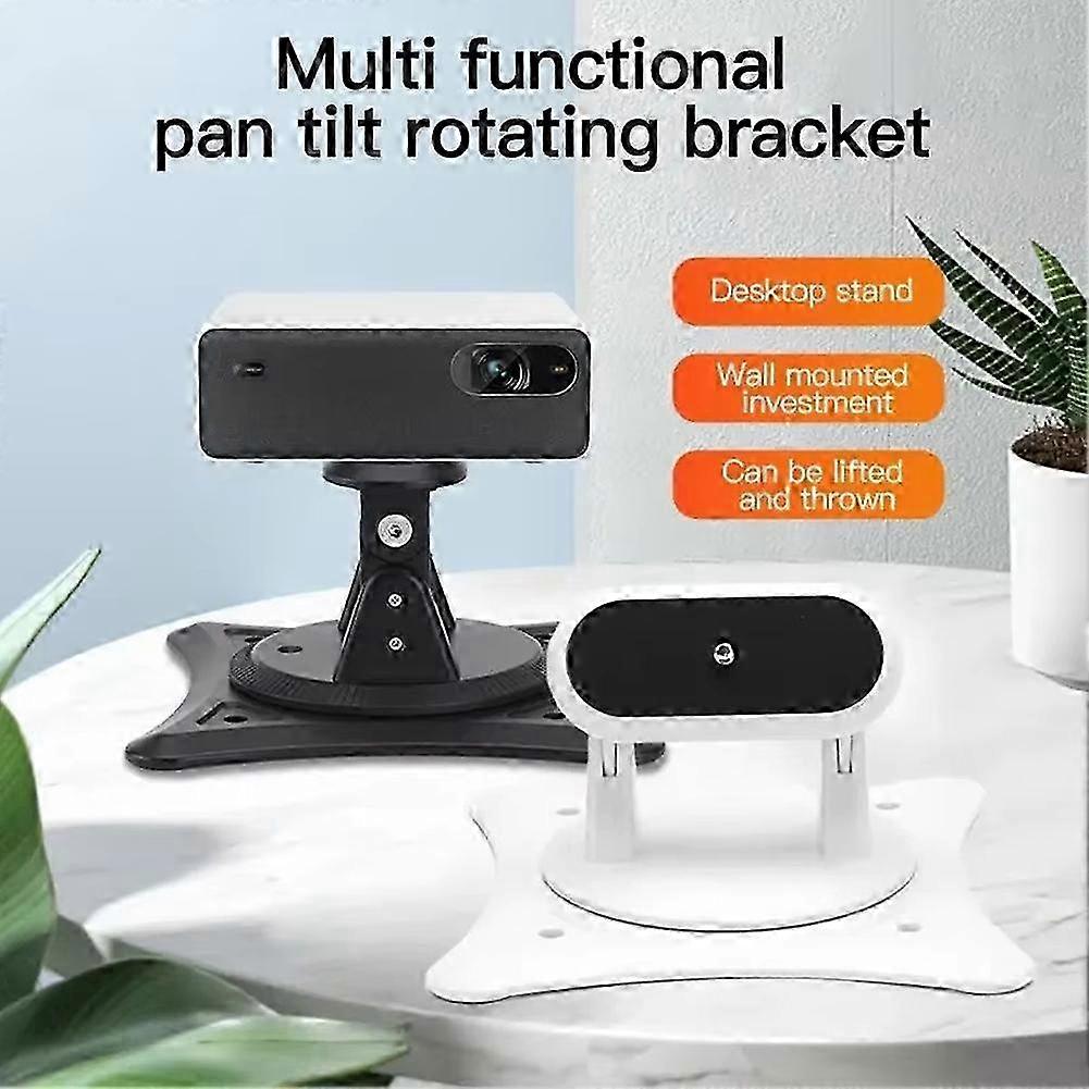 Desk Projector Stand Holder 360 Degree Rotating Bracket Projector Ceiling Mount Bracket Multifuctional Stand
