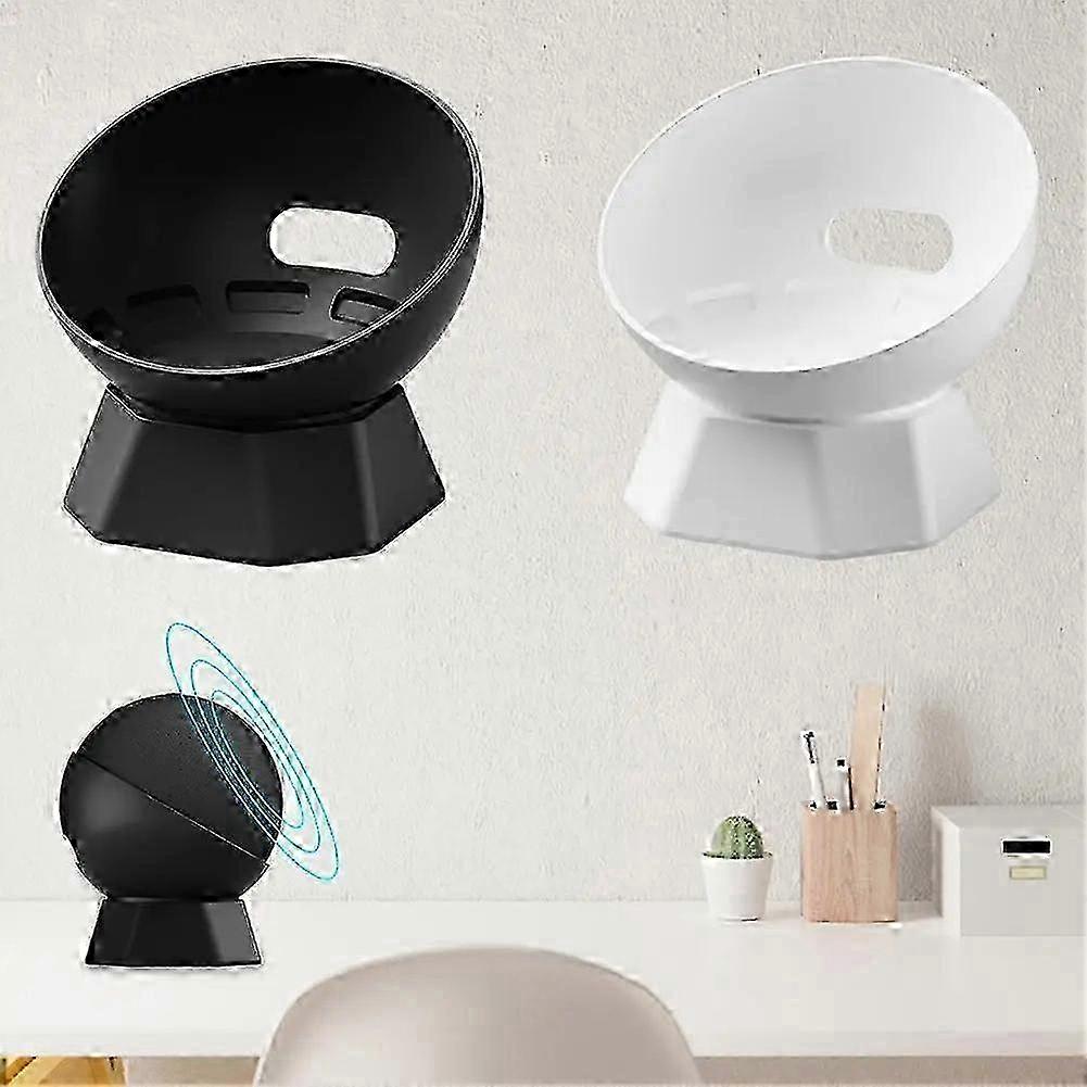 compatible with Echo Dot5/Echo Dot4 Universal Speaker Desktop Liquid Silicone Base White