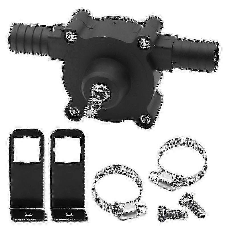 Fast-Flow Drill-Powered Suction Pump