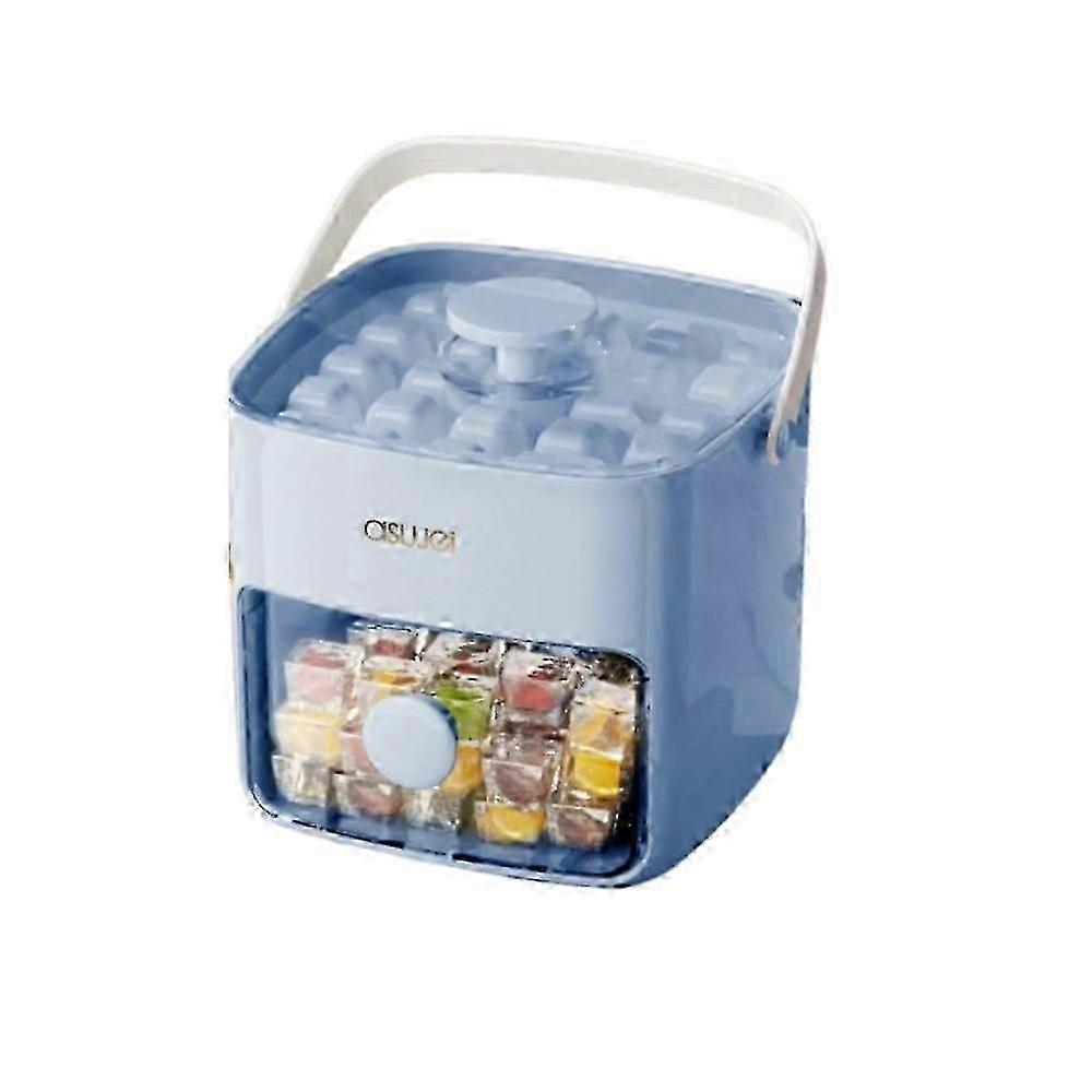 Portable Ice Maker 48-Cube Countertop Machine w/ One-Click Release