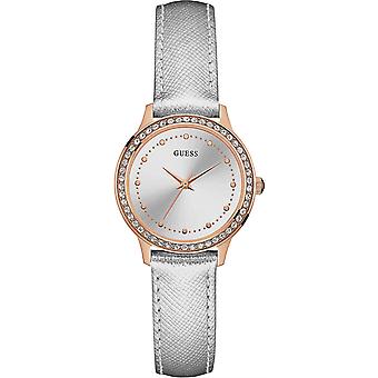 Guess- chelsea reloj para Mujer Analógico de Cuarzo japonés con brazalete de Piel sintética W0648L11