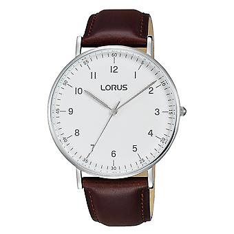 Lorus Pair Quartz Analog Men Watch with Cowhide Bracelet RH895BX9
