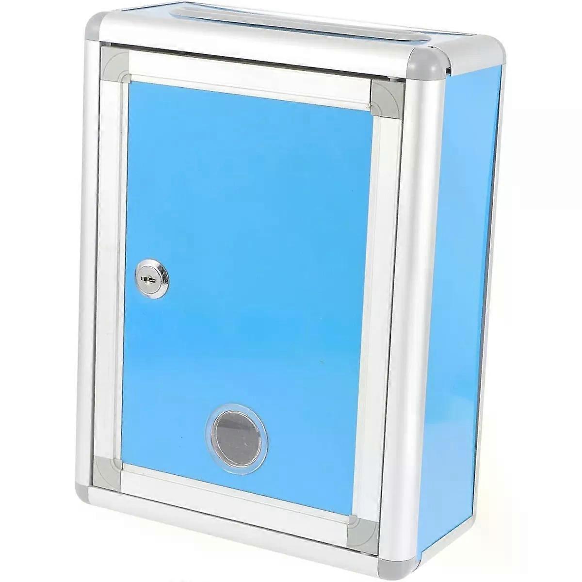 Mounted Sturdy Suggestion Box with Lock for Home Use