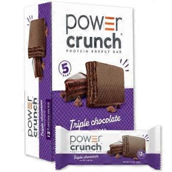 Power Crunch Protein Energy Bars, Triple Chocolate, 5 Ea