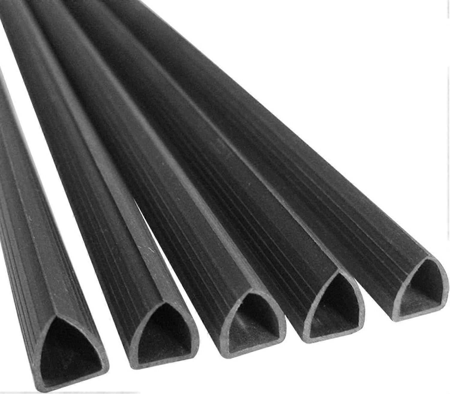 10 Pcs Binding Bars, 30.5 X 1.5cm Black Slide Binders A4