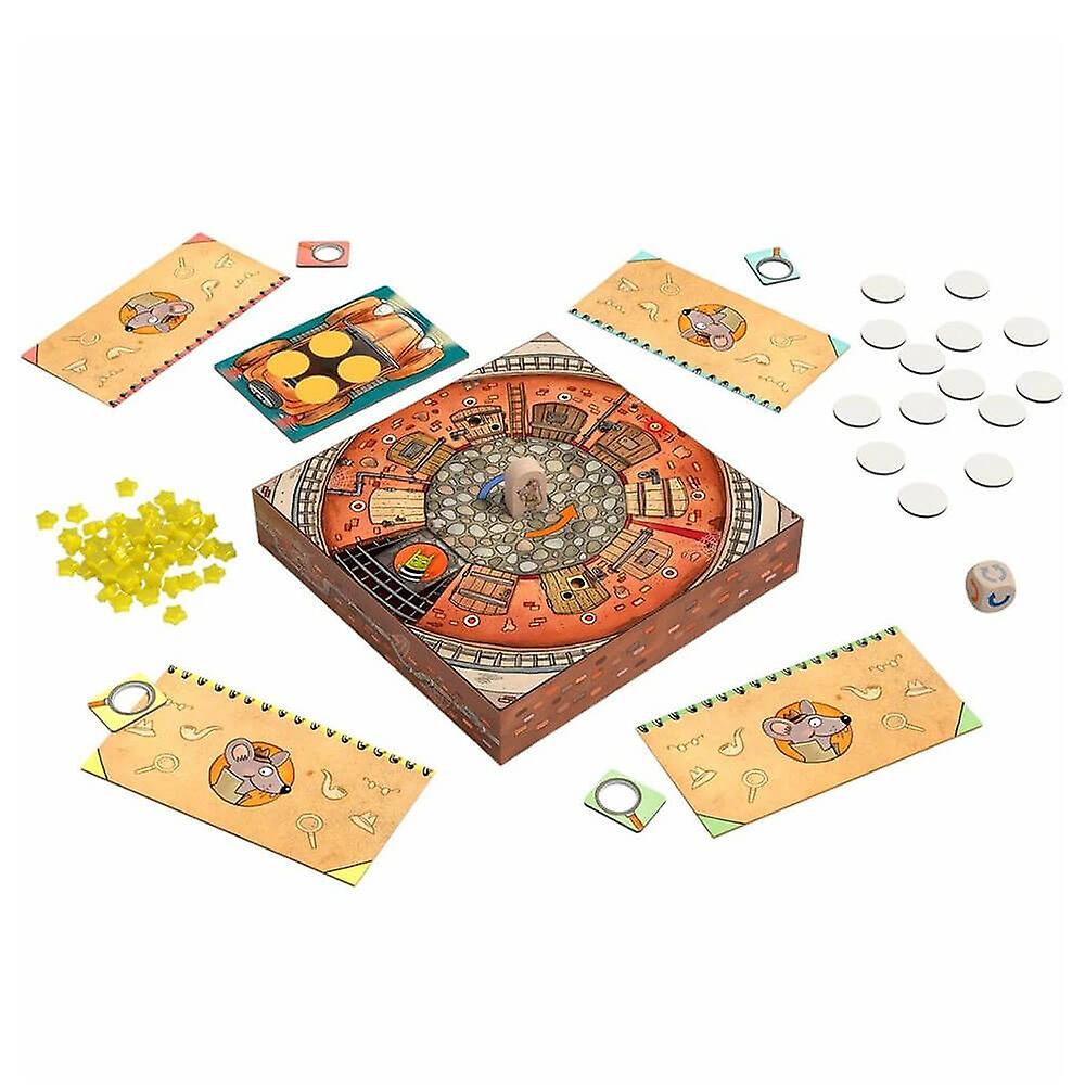 Haba Games Inspector Mouse The Great Escape Board Game One to Four Players