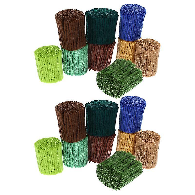 5.8X3.5x3.5cm Assorted Color Yarn 18pcs Pre-cut Yarns Diy Latch Hook Yarns Diy Latch Hook Yarns For