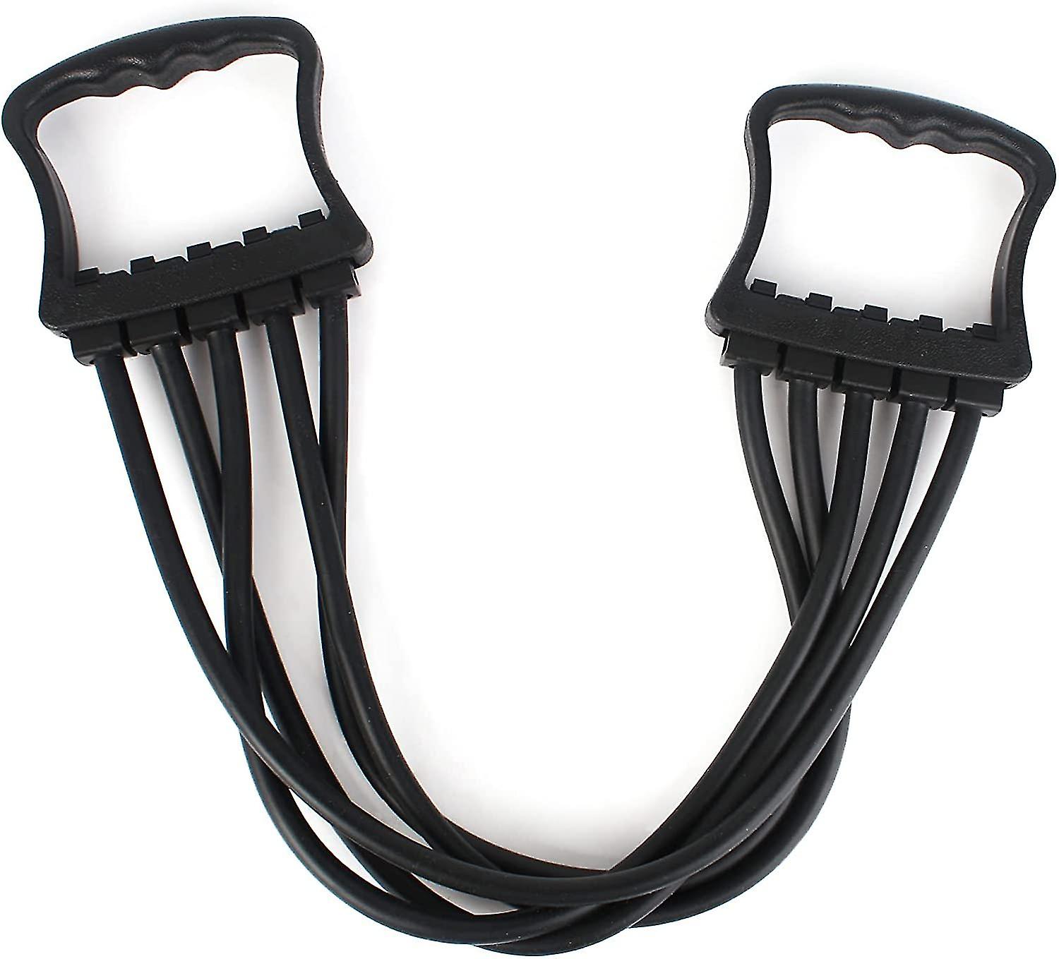 Chest Expander Puller,  5 Tubes Chest Expander Muscle Pull Exerciser Chest Arm Gift