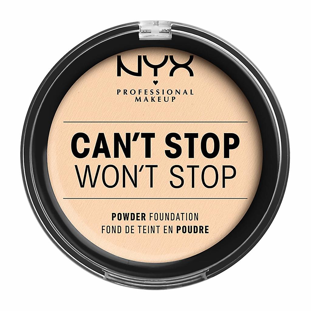 NYX PROF. MAQUILLAGE Can't Stop Won't Stop Powder Foundation - Pale