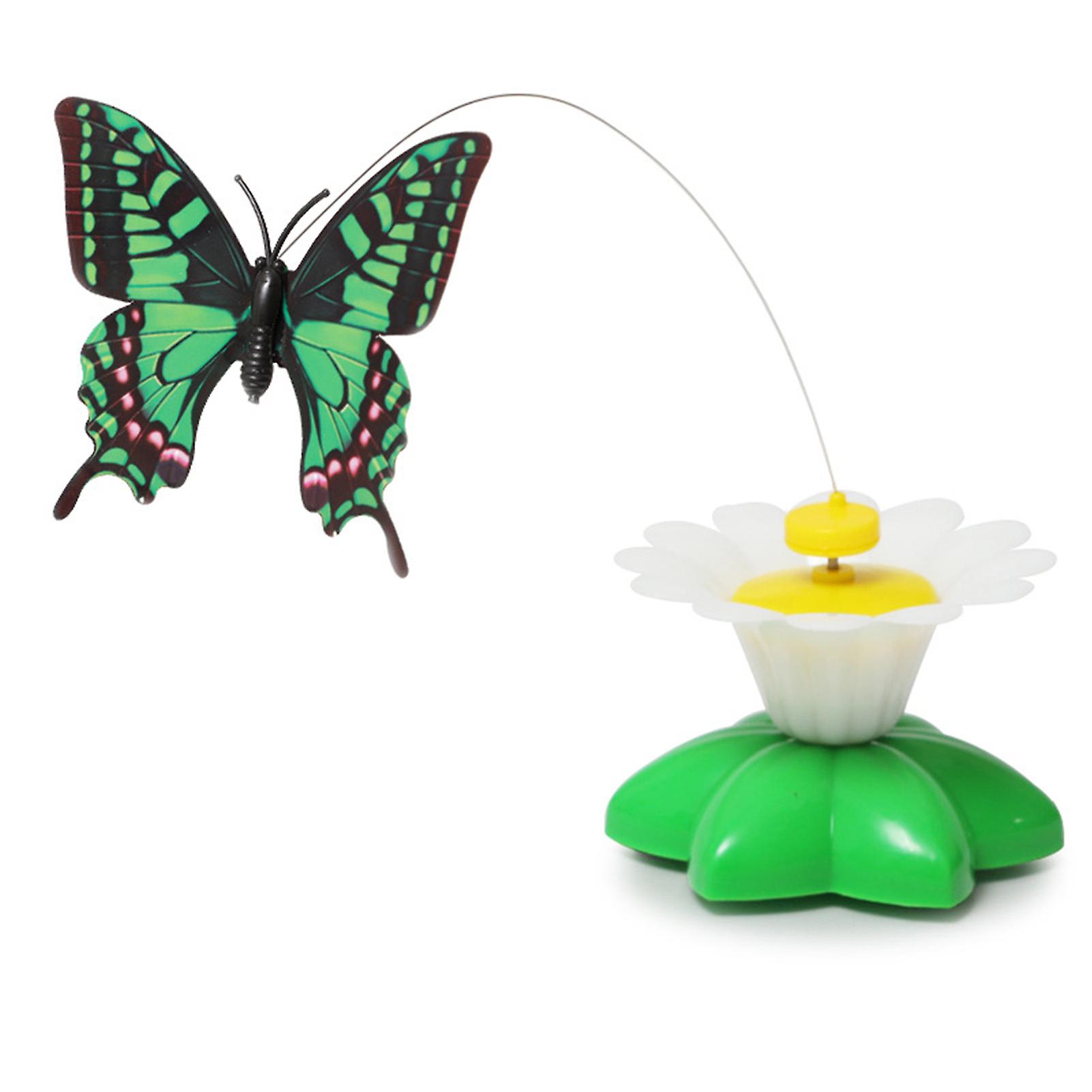 Automatic Rotating Exercise Kitten Toy 2-in-1 Motor Cat Chasing Toy For Small Cat Puppy Dog