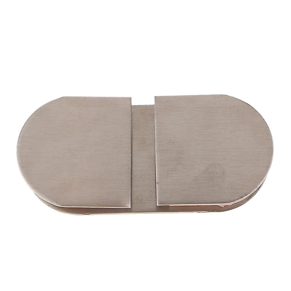 Stainless Steel Shower Glass Door Panel 180 Degree Fixed Mounting Bracket On 2 Sides