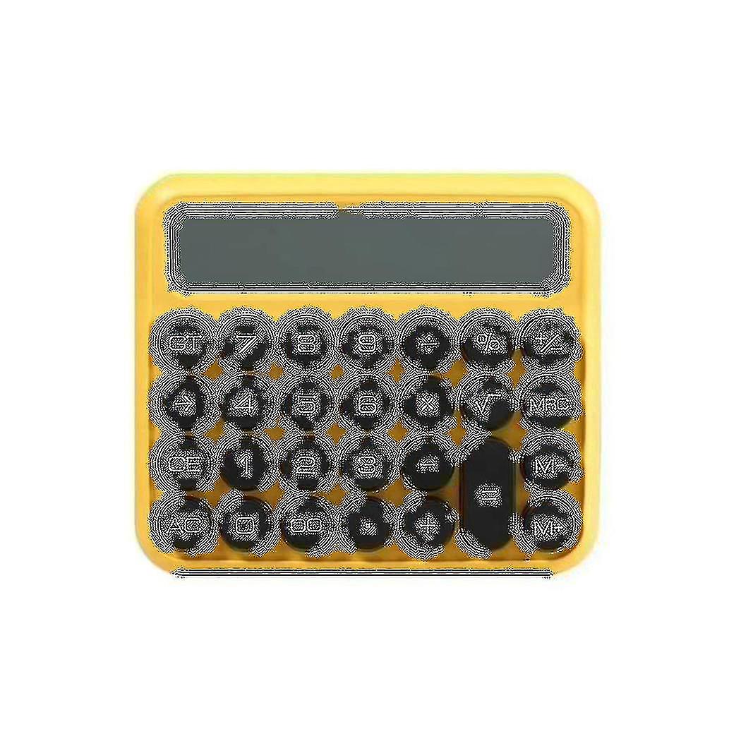 12 Digits Mechanical Switch Calculator Lcd Display Desktop Calculator Button Financial Calculator Y