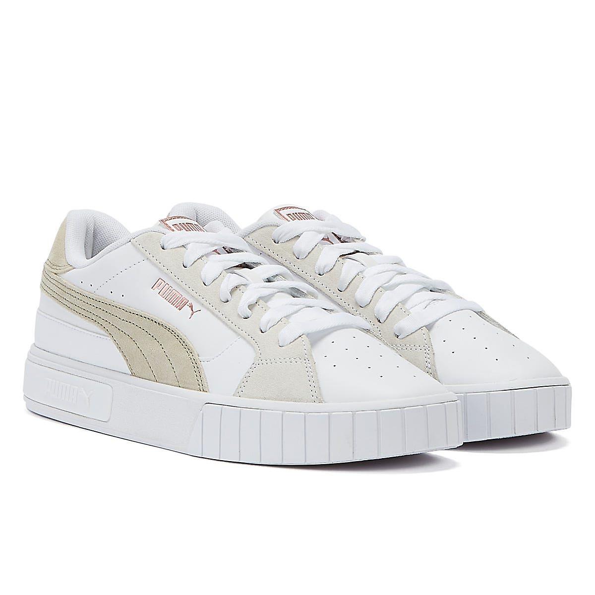 Puma Cali Star Mix Womens White/Grey Trainers