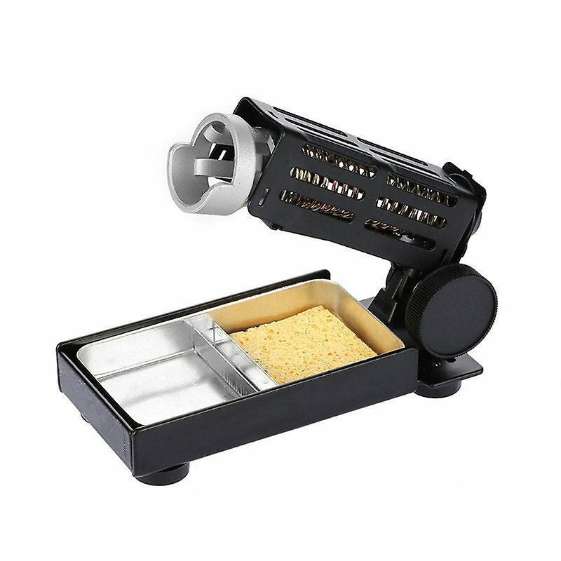 St-90 Professional Soldering Iron Stand Holder Station Adjustable Elevation Angle Cleaning Sponge