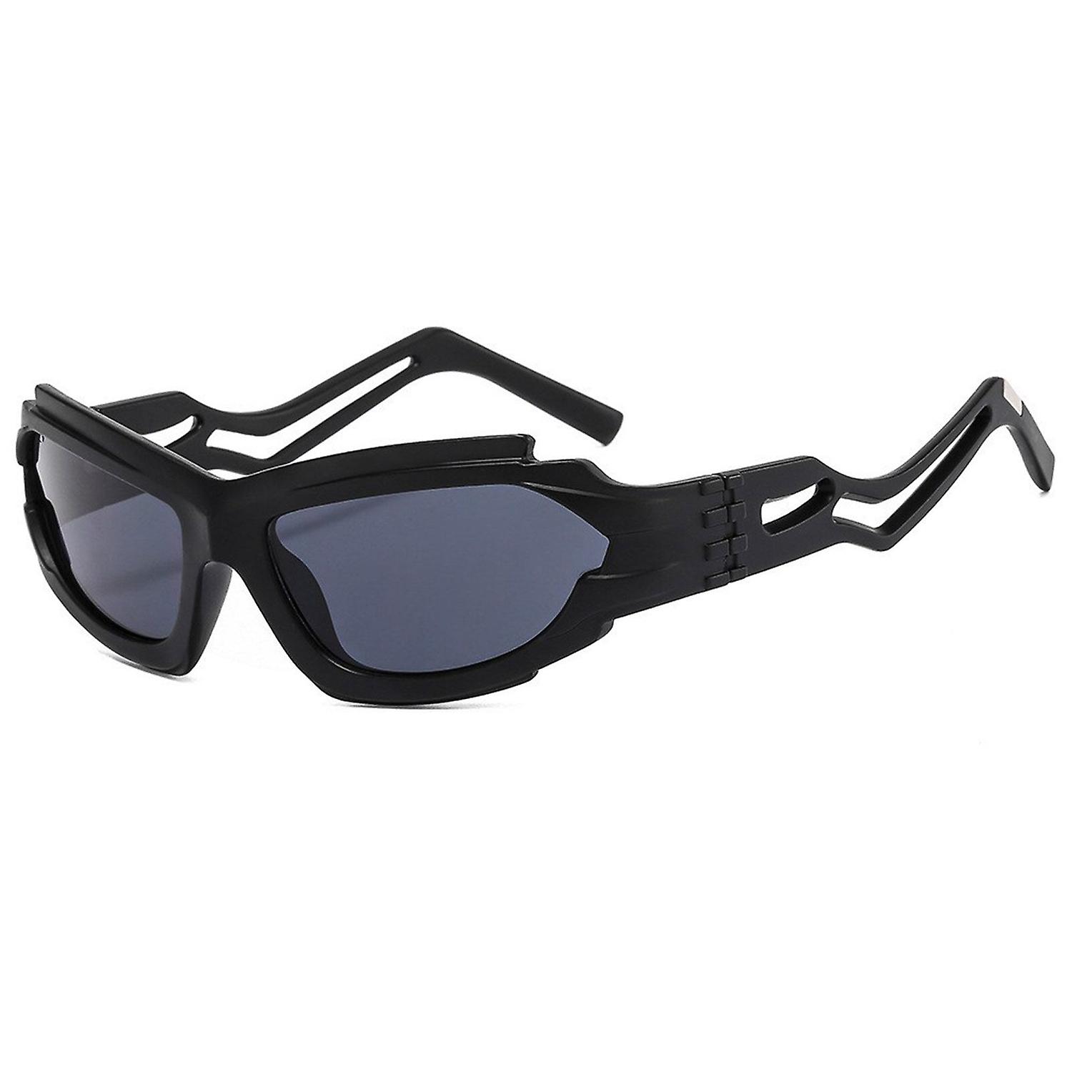 Black Frame Retro Cateye Sunglasses - Stylish & Durable Design