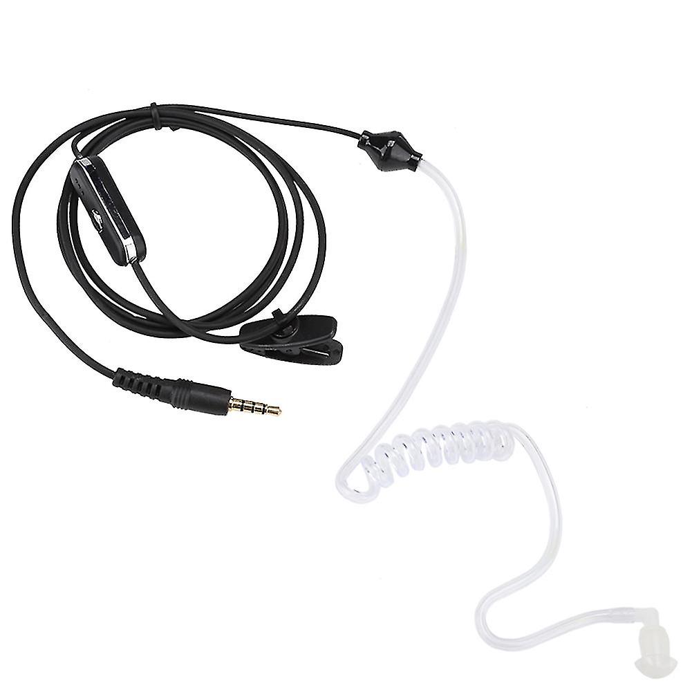 Écouteurs intra-auriculaires 3,5 mm pour talkie-walkie (noir)