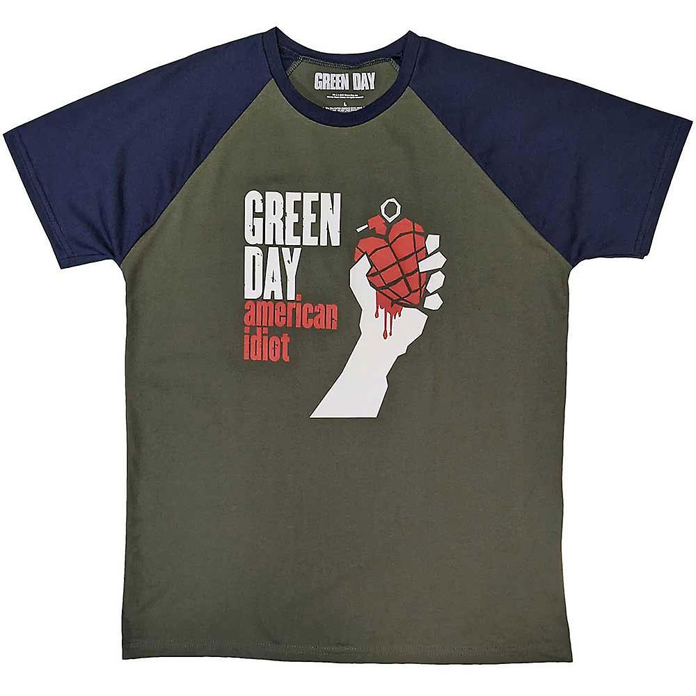 Green Day American Idiot Raglan T Shirt