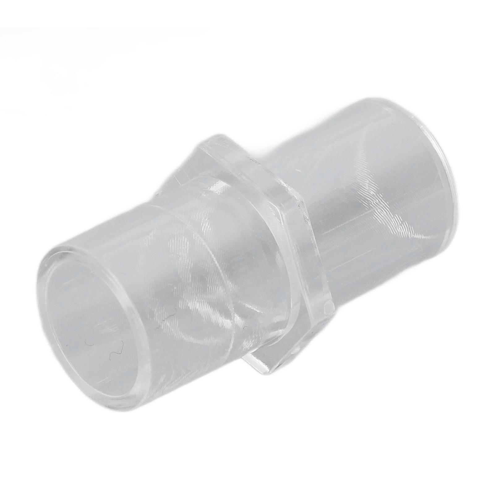 Breathing Machine Tubing Adapter Breathing Machine Face Cover Hose Connector Replacement Accessory