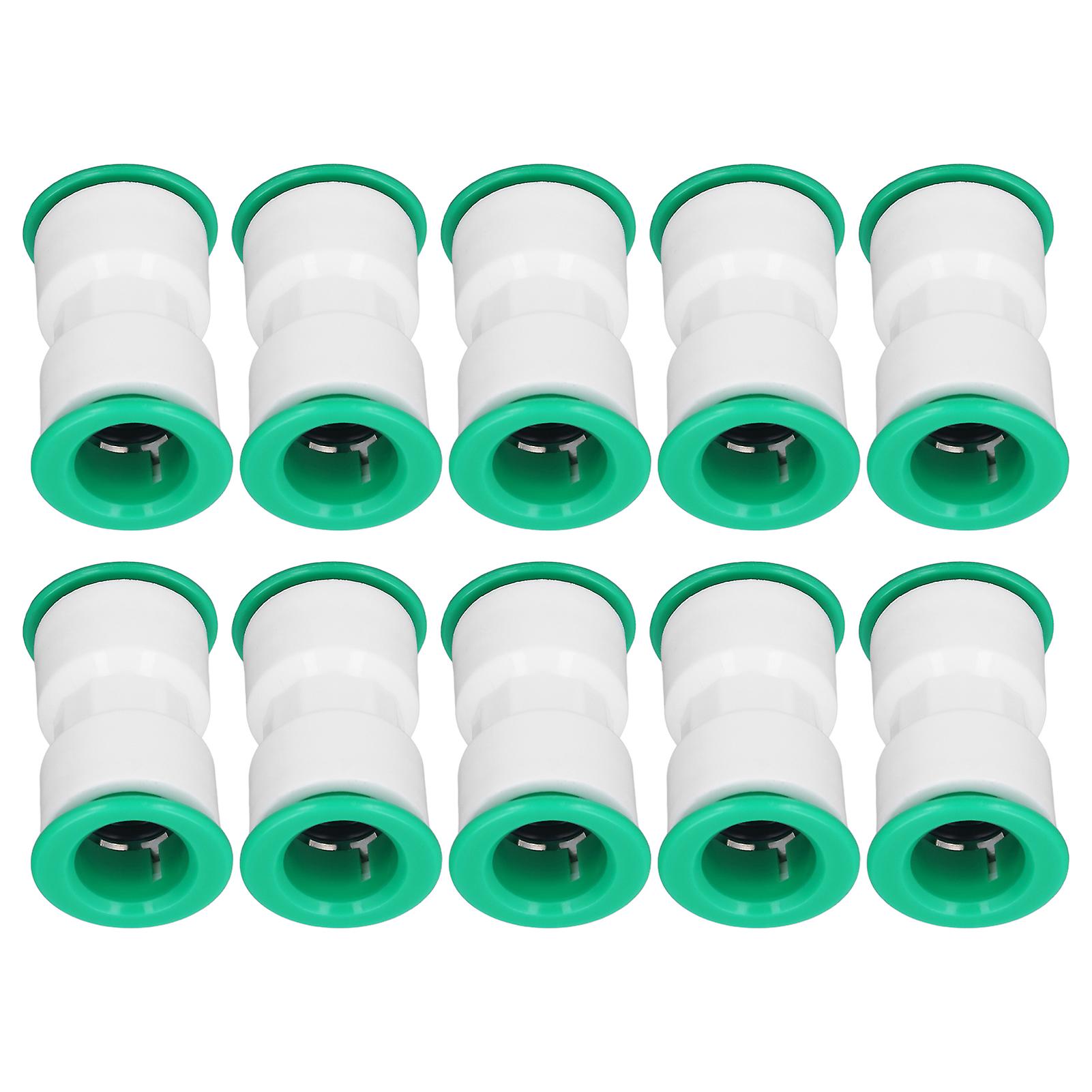 10Pcs 25mm PPR Tube Quick Connector Push To Connect Fittings