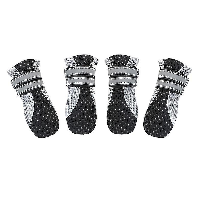 4pcs Waterproof Pet Boots