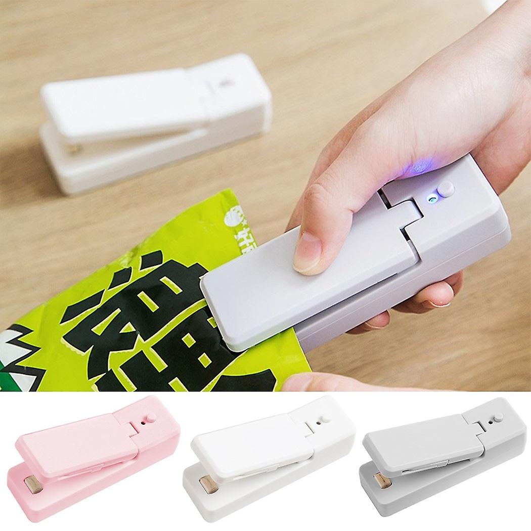 USB charging mini sealing machine portable hand pressure type sealing mouthpiece
