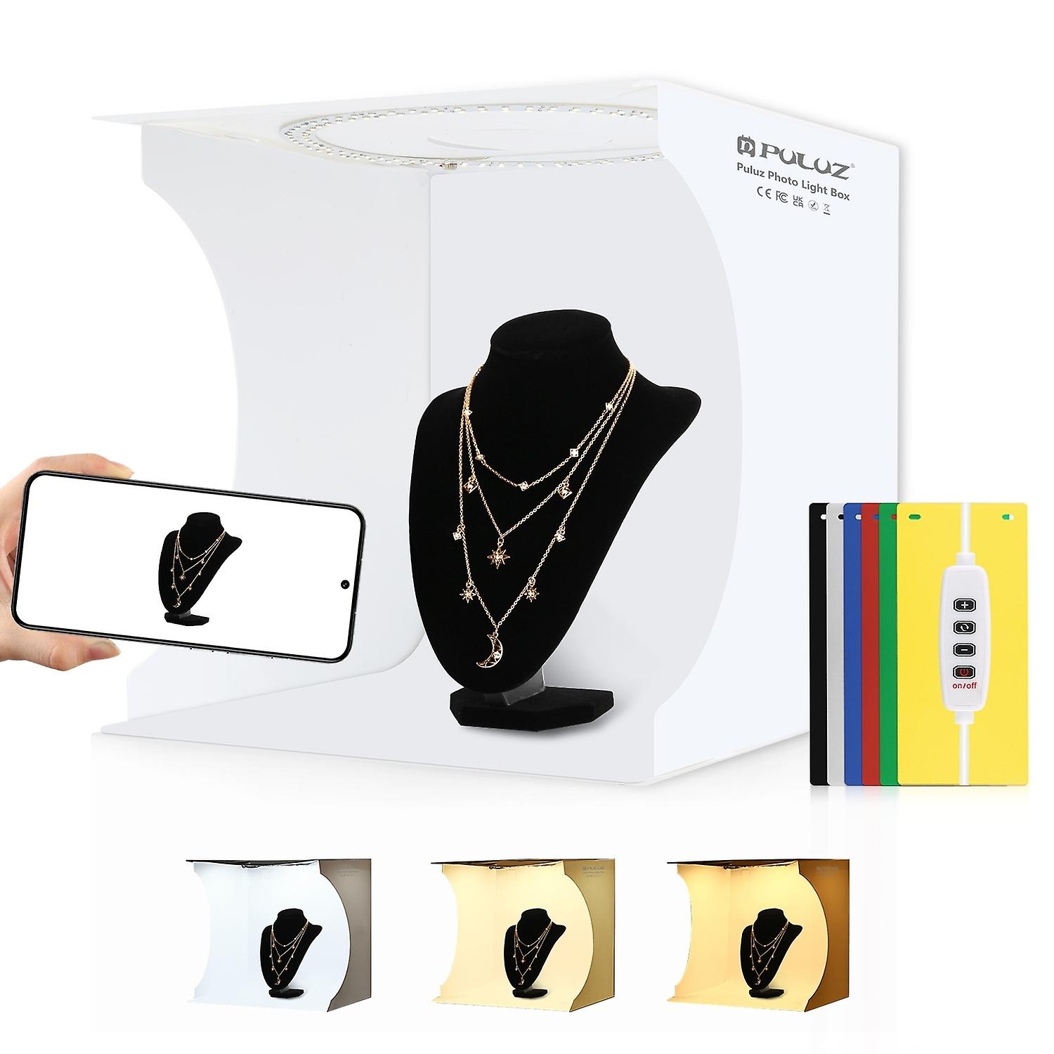 30cm Folding Ring Light Studio Box