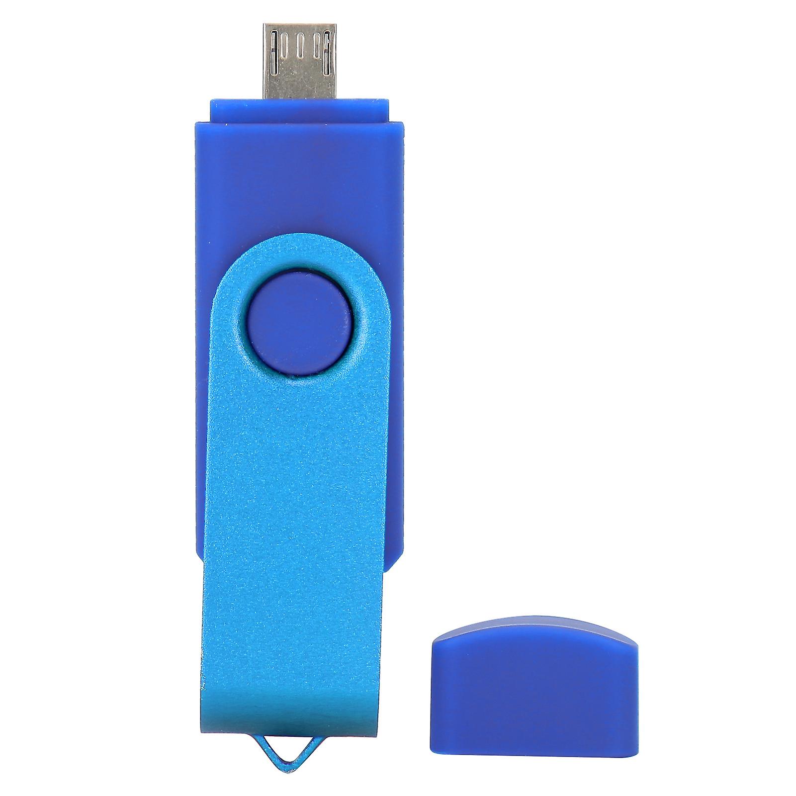 USB Stick Pendrives U Memory Unit USB2.0 Flash Drive Computer Supplies OTG CW10040 Blue