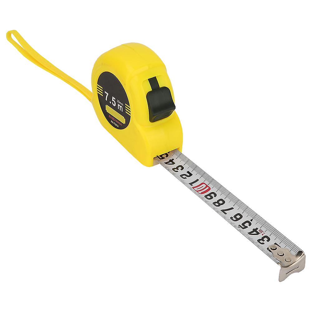7.5-meter stainless steel tape measure retractable, suitable for carpentry