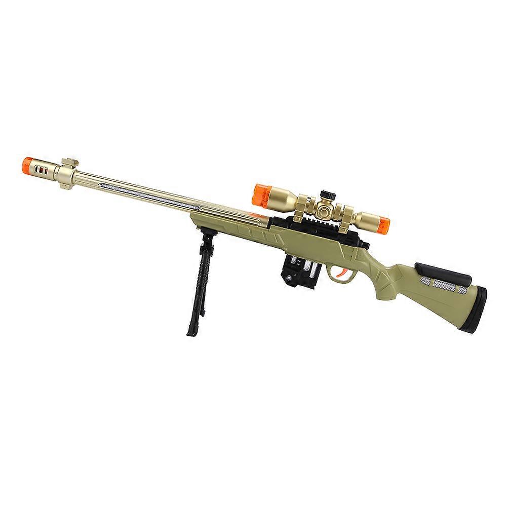 Sniper Toy Gun With Realistic Functionality, Full Metal Barrel Construction Ensures Durability And Authenticity For Engaging Outdoor Game Sessions,