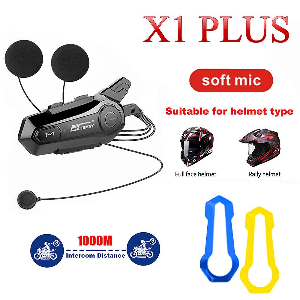 Bluetooth Intercom Motorcycle Bluetooth Helmet Headset for 2 Rider Intercomunicador Moto Intercom Headset Wireless Whole~11338