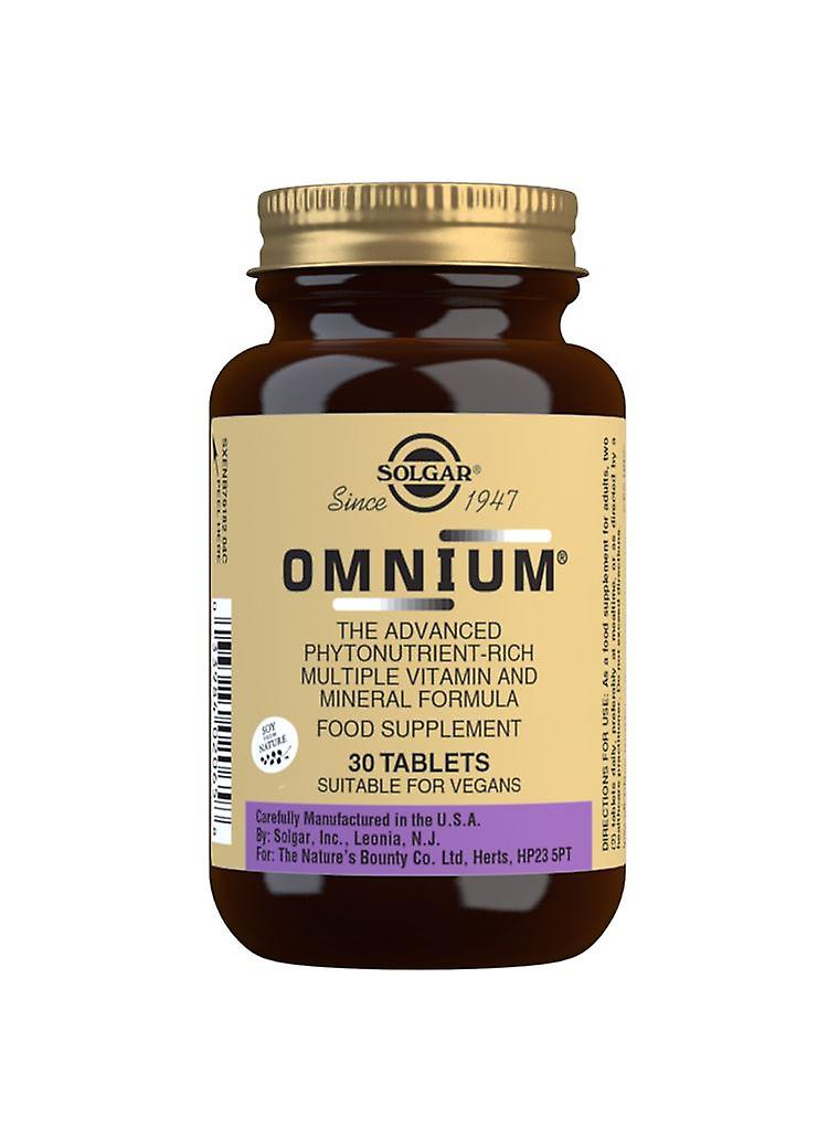 Solgar Omnium - 30 Tablets
