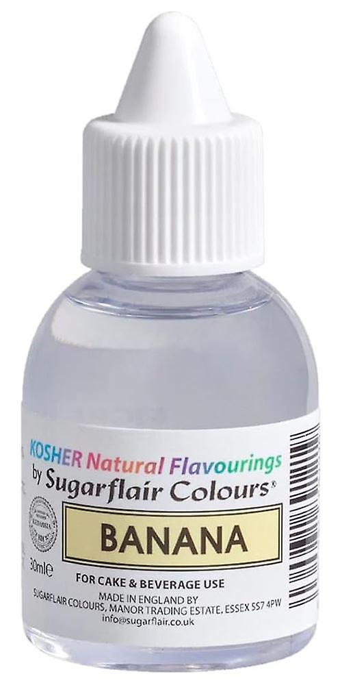 Sugarflair Kosher Natural Flavourings 30ml - Banana